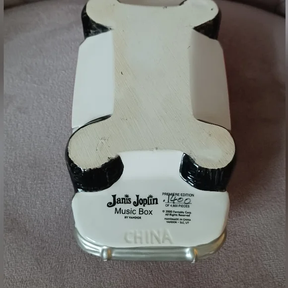 RARE Vintage Vandor JANIS JOPLIN Porsche 356 MUSIC BOX...Plays Mercedes-Benz - Picture 4 of 10